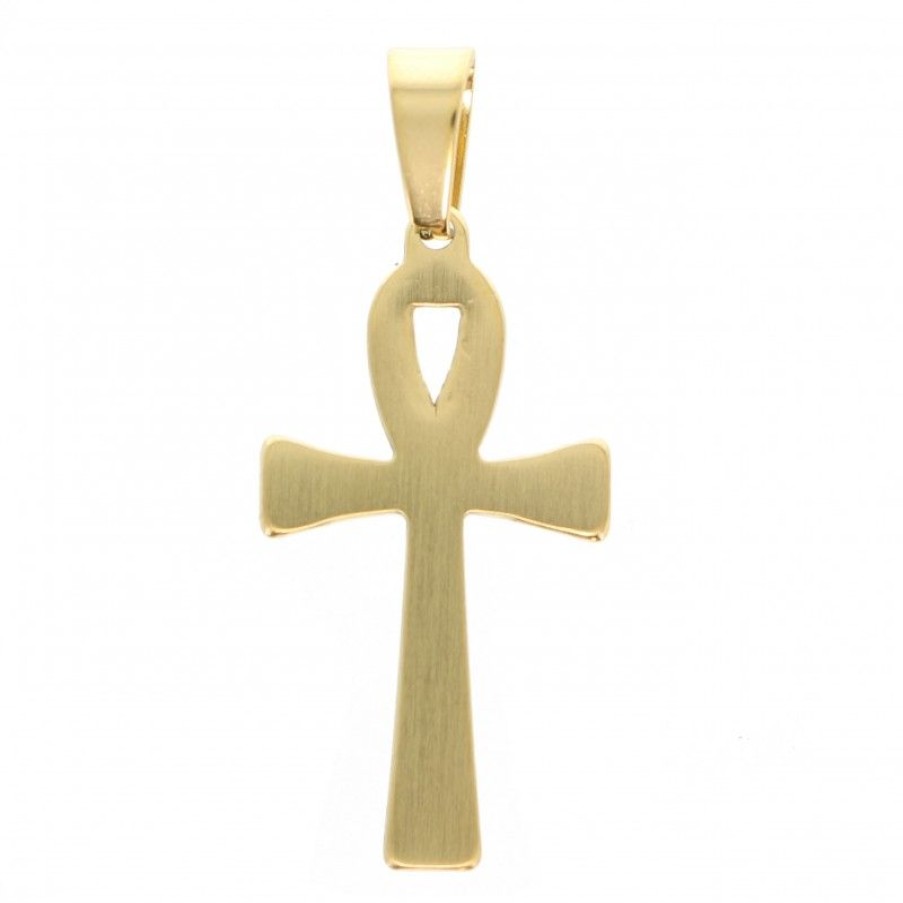 Palais du Rosaire Medaille Et Croix Metal | Croix De Vie En Metal Dore De 3Cm