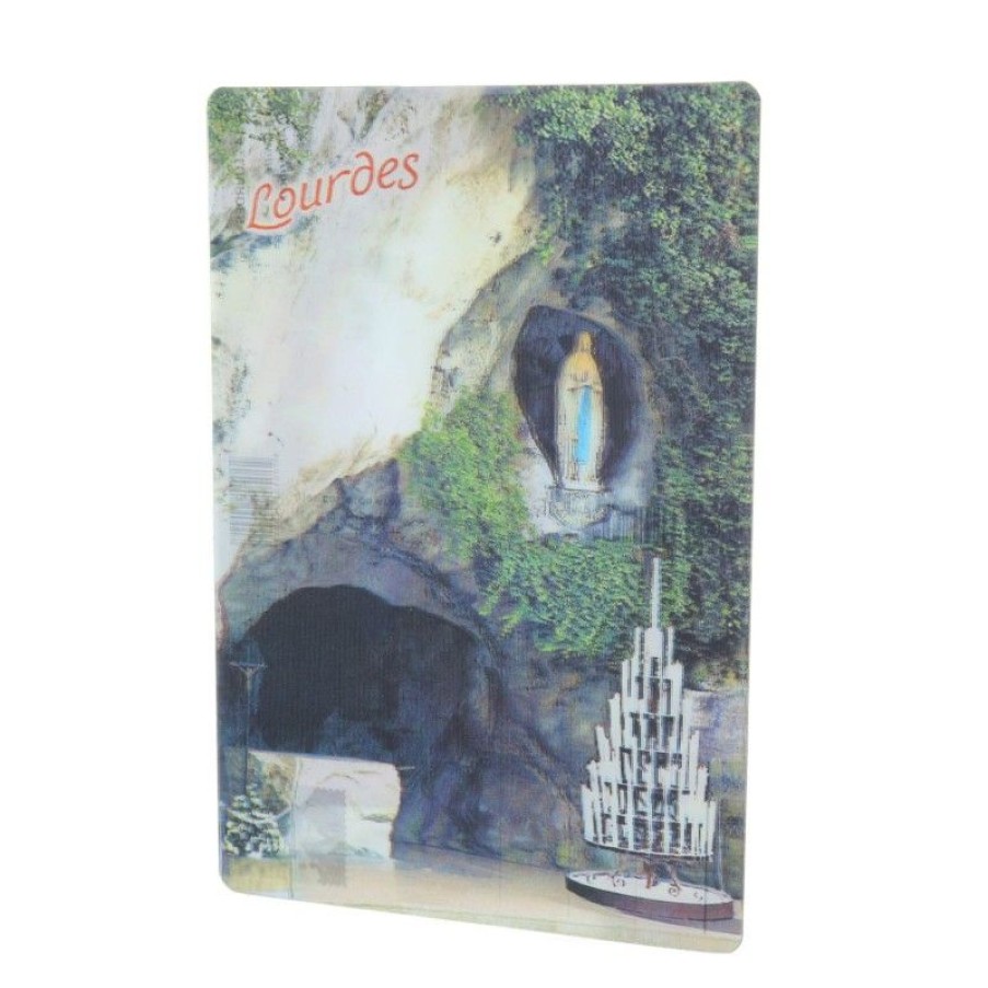 Palais du Rosaire Carte Postale De Lourdes | Lot De 2 Cartes Postales Bidimensionnelles De L'Apparition De Lourdes
