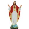 Palais du Rosaire Sacre&Coeur De Jesus | Statue Du Sacre Coeur De Jesus Bras Ouverts En Resine 30Cm