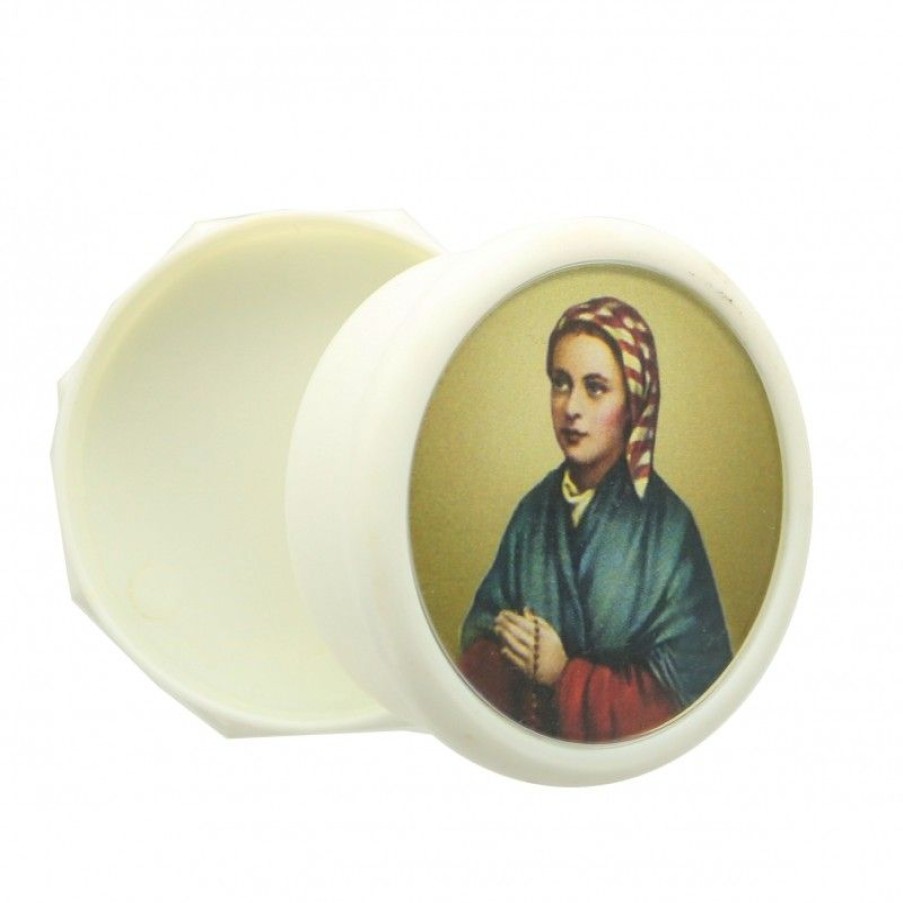 Palais du Rosaire Boite A Chapelet | Boite A Chapelet Avec L'Apparition De Lourdes Et Sainte Bernadette