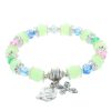 Palais du Rosaire Bracelet Dizainier | Bracelet Dizainier Grains Lumineux Et Apparition De Lourdes
