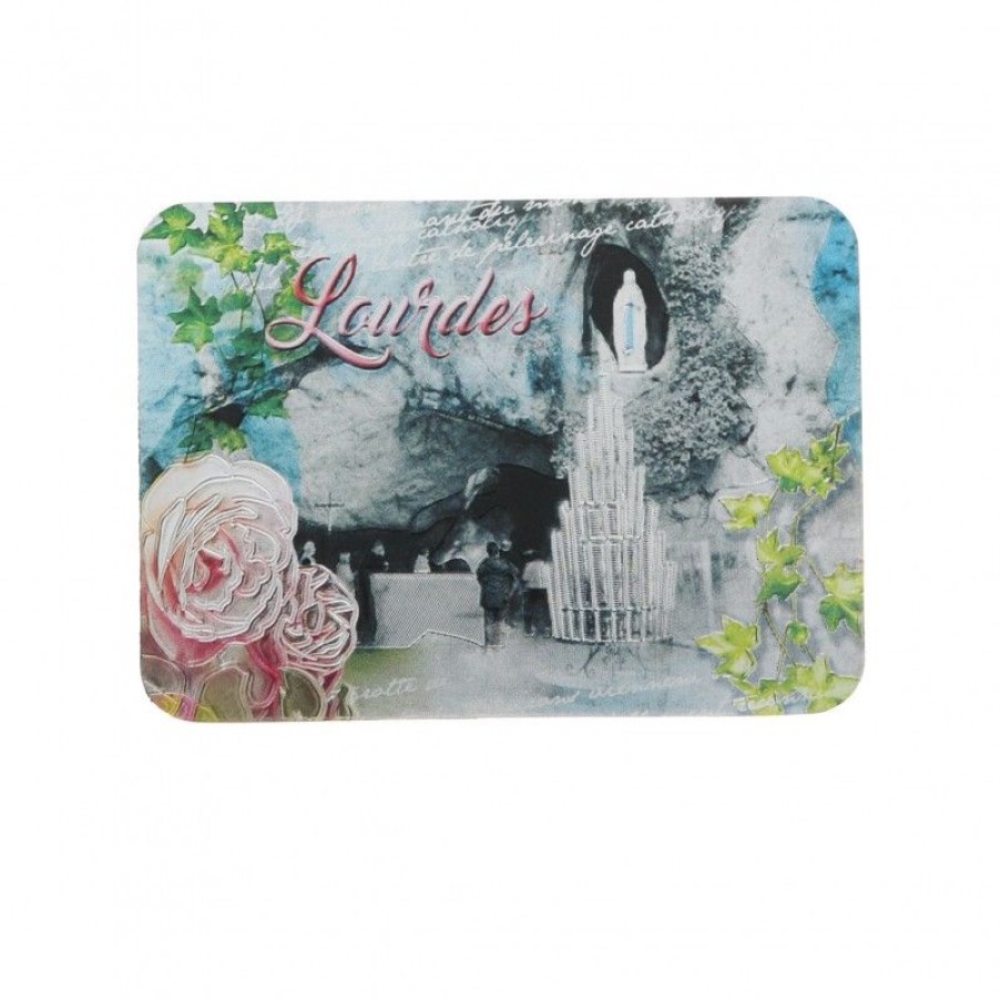 Palais du Rosaire Magnet | Magnet Double Faces Notre Dame De Lourdes Sanctuaire