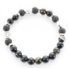 Palais du Rosaire Bracelet Fantaisie | Bracelet De Saint Benoit En Pierres Semi-Precieuses