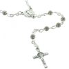 Palais du Rosaire Chapelet Metal | Chapelet De Saint Benoit En Metal Avec Une Boite