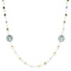 Palais du Rosaire Collier Fantaisie | Collier Dizainier Saint Benoit Avec Perles Metal