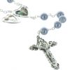 Palais du Rosaire Chapelet Verre | Chapelet De Lourdes En Verre, Grains Colores Et Coeur Ouvrant De Lourdes