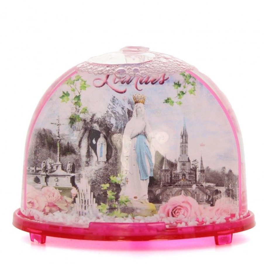 Palais du Rosaire Boule A Neige | Boule A Neige Apparition Et Roses
