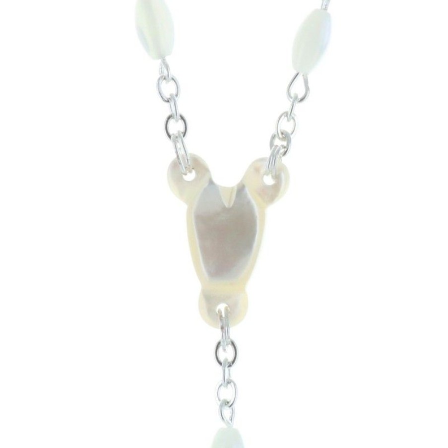 Palais du Rosaire Chapelet Nacre | Chapelet De Lourdes En Nacre Veritable