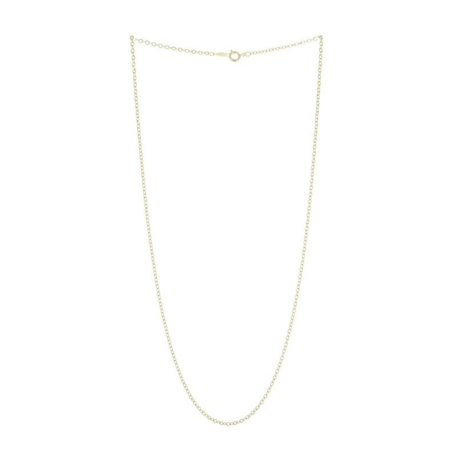Palais du Rosaire Collier Fantaisie | Chaine Metal Dore 50 Cm Maille Forcat