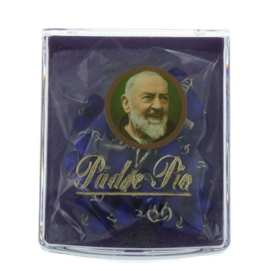 Palais du Rosaire Chapelet Parfume | Chapelet De Padre Pio Parfume A La Violette