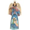 Palais du Rosaire Statue De La Sainte Famille | Ange A Supendre Avec La Sainte Famille 12Cm