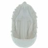 Palais du Rosaire Benitier | Benitier De La Vierge Miraculeuse En Resine Blanche 14Cm