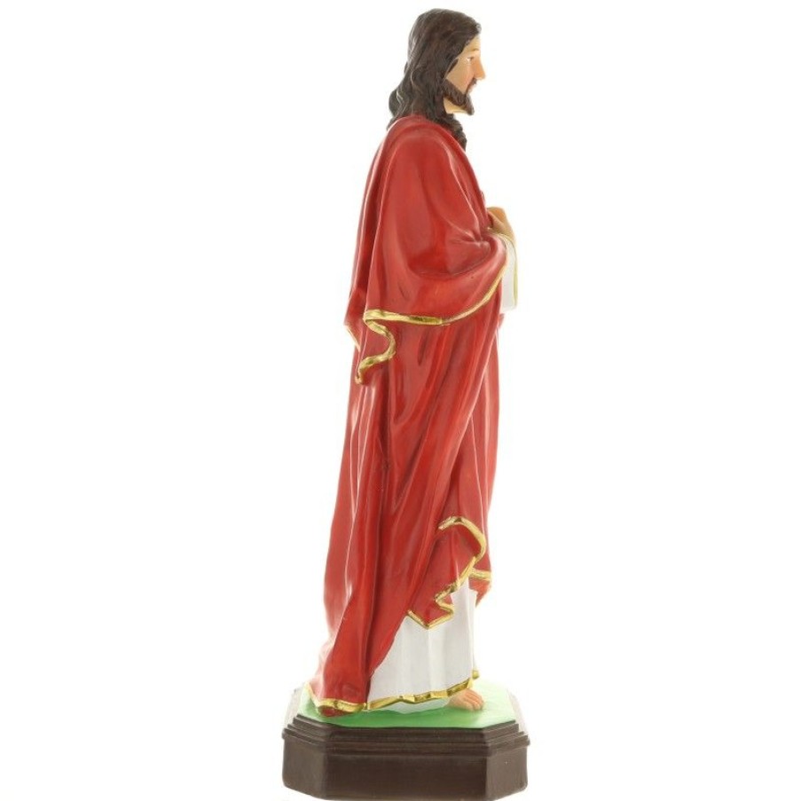 Palais du Rosaire Sacre&Coeur De Jesus | Statue Du Sacre-Coeur De Jesus 30Cm En Resine