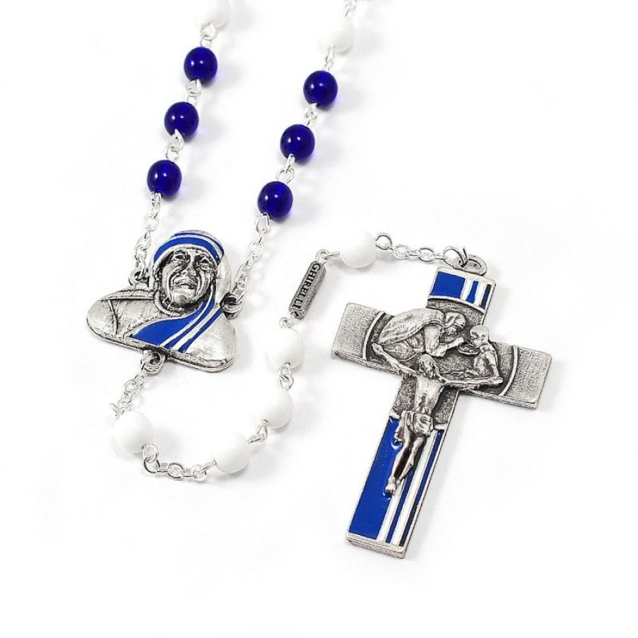 Palais du Rosaire Chapelet Verre | Chapelet De Sainte Mere Teresa En Verre