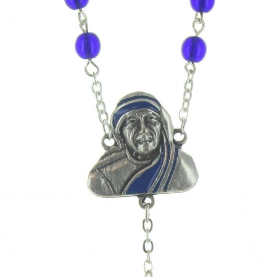Palais du Rosaire Chapelet Verre | Chapelet De Sainte Mere Teresa En Verre