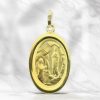 Palais du Rosaire Medaille Et Croix Or | Medaille De Lourdes En Or, Double Face