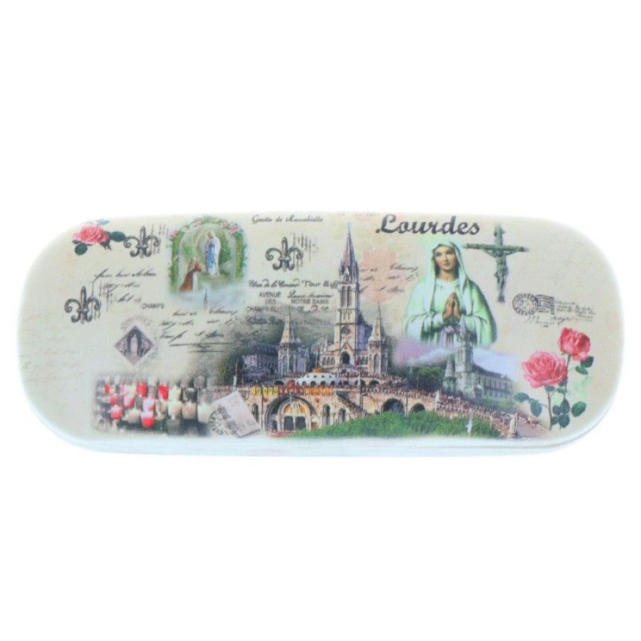 Palais du Rosaire Porte&Feuille | Etui A Lunettes De Lourdes Rigide