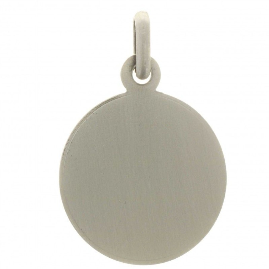 Palais du Rosaire Medaille Et Croix Metal | Medaille De Saint Michel En Metal Argente 18Mm