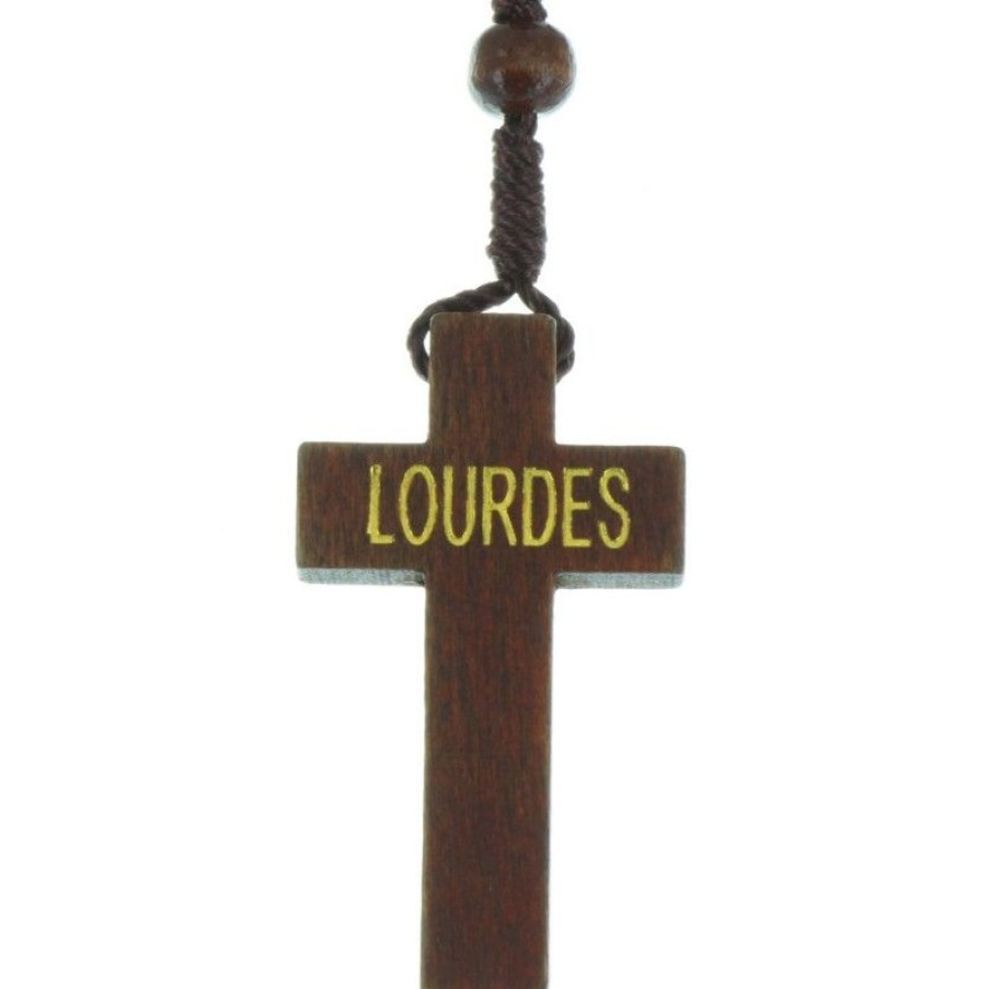 Palais du Rosaire Chapelet Corde | Chapelet Rosaire De Lourdes En Corde Avec 20 Dizaines