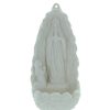 Palais du Rosaire Benitier | Benitier De L'Apparition De Lourdes Dans La Grotte A Poser En Resine 18Cm