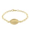 Palais du Rosaire Bracelet Plaque Or | Bracelet Plaque Or Et Medaille Vierge Miraculeuse