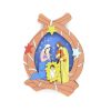Palais du Rosaire Magnet | Magnet De Noel Illustre Avec La Sainte Famille