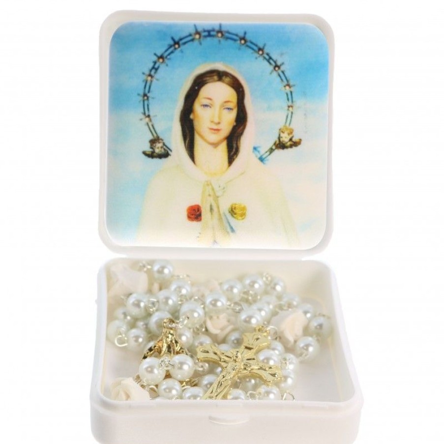 Palais du Rosaire Chapelet Resine | Chapelet Rosa Mystica Avec Une Boite