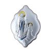 Palais du Rosaire Cadre Religieux | Cadre Religieux Original Apparition De Lourdes Argentee Colore 14 X 21 Cm