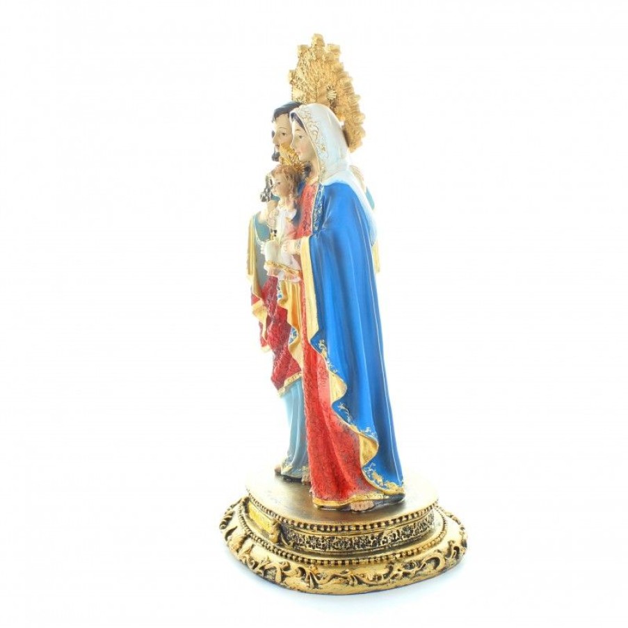 Palais du Rosaire Statue De La Sainte Famille | Statue En Resine De La Sainte Famille 24Cm