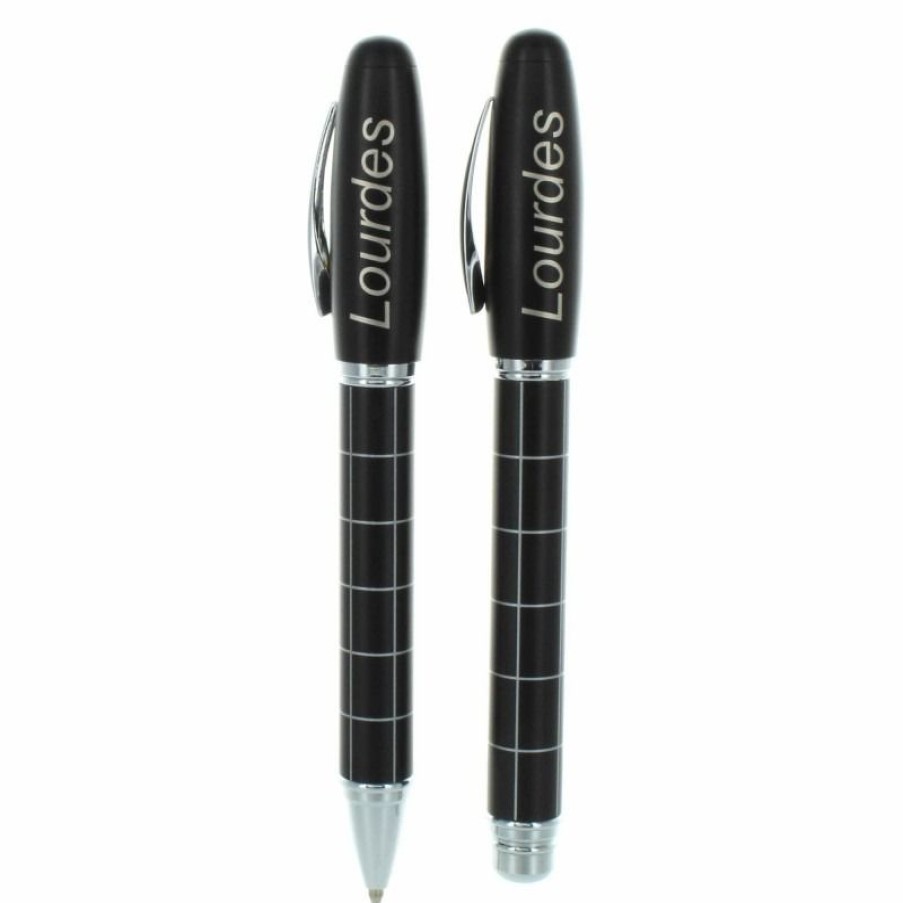 Palais du Rosaire Stylo | Coffret De 2 Stylos De Lourdes