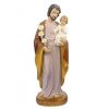 Palais du Rosaire Statue De Saint Joseph | Statue Joseph A L'Enfant Jesus En Resine Coloree 98Cm