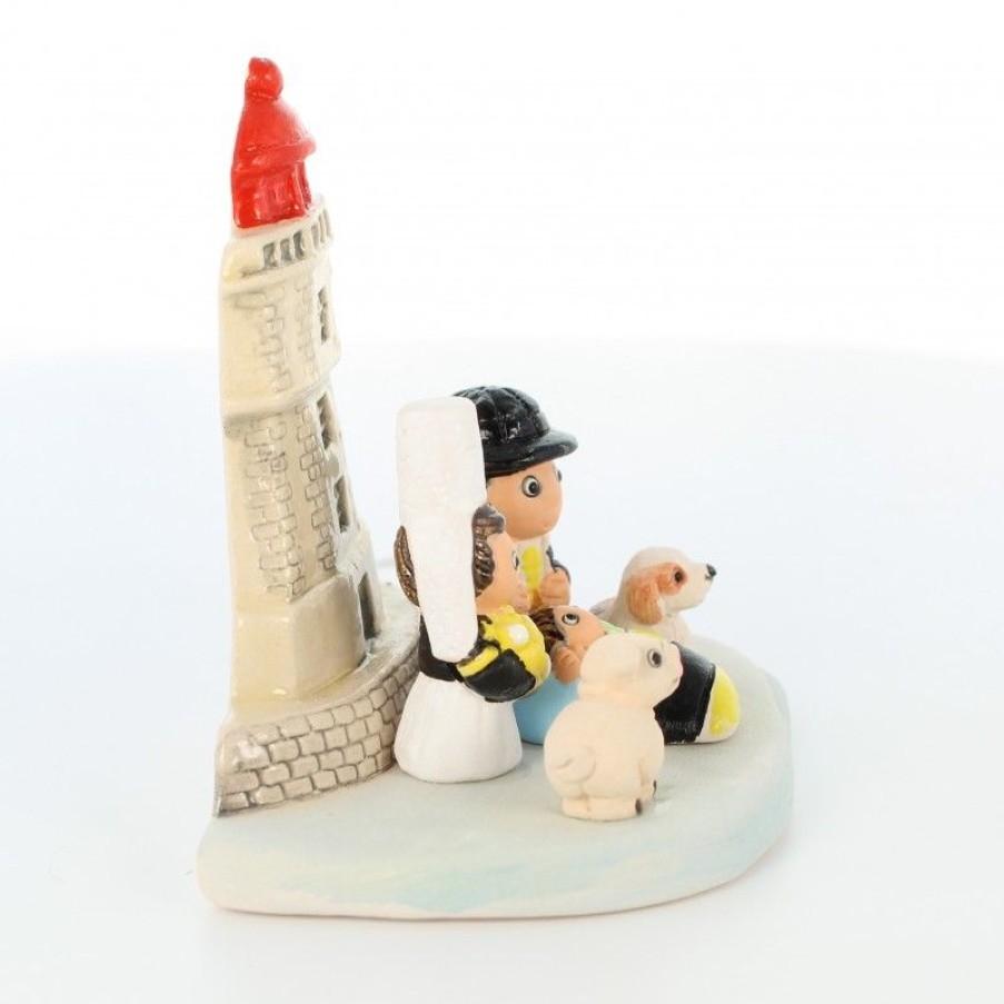 Palais du Rosaire Creche | Creche Bretagne En Ceramique 8X7Cm