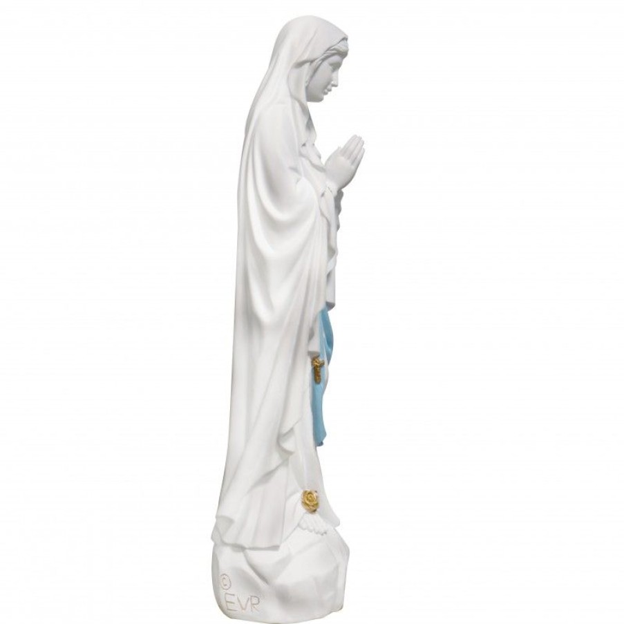 Palais du Rosaire Statue De Notre Dame De Lourdes | Grande Statue Notre Dame De Lourdes Pour L'Exterieur 80 Cm En Resine