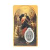 Palais du Rosaire Image Religieuse | Carte De Priere Marie Qui Defait Les Noeuds Avec Medaille