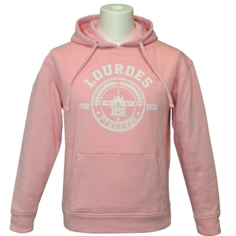 Palais du Rosaire Vetement | Sweat Shirt Lourdes Forever En Rose