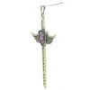 Palais du Rosaire Image Religieuse | Pendentif Epee De Saint Michel Avec Image De Priere 11X5,5Cm