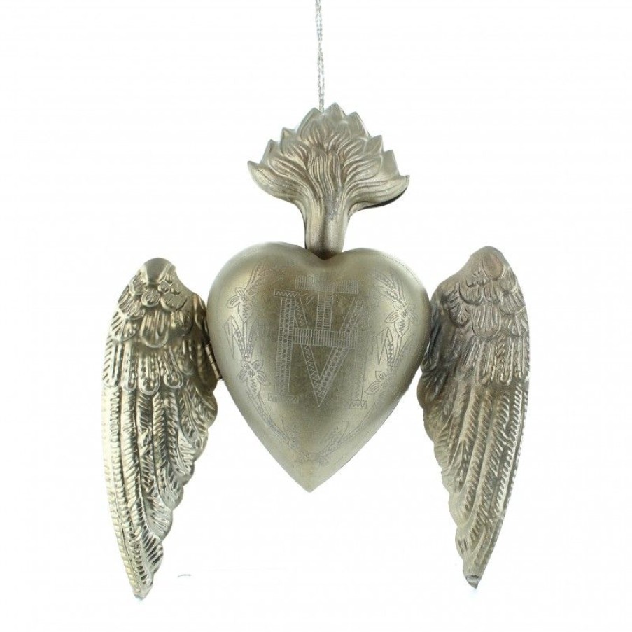 Palais du Rosaire Cadre Religieux | Pendentif Ex-Voto Sacre Coeur De 21 Cm