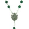 Palais du Rosaire Chapelet Pierre | Chapelet De Lourdes En Pierre De Malachite