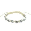 Palais du Rosaire Bracelet Dizainier | Bracelet Dizainier Medailles Argentees Apparition De Lourdes Et Vierge Marie