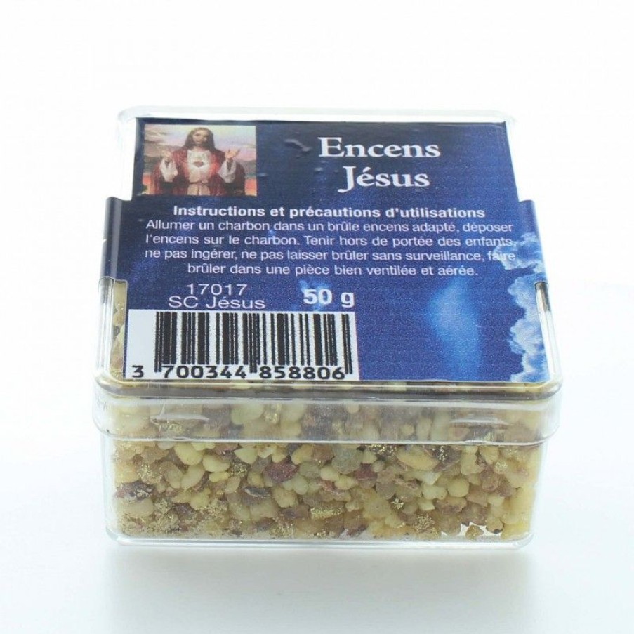 Palais du Rosaire Encens En Grains | Encens Religieux En Grains Du Sacre Coeur De Jesus, 50G