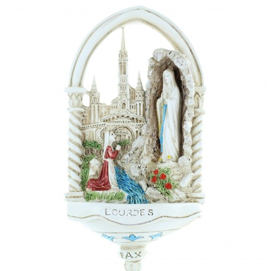 Palais du Rosaire Benitier | Benitier 20Cm Apparition Et Basilique