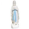 Palais du Rosaire Statue De Notre Dame De Lourdes | Tres Grande Statue Notre Dame De Lourdes Blanche Et Bleue 130 Cm