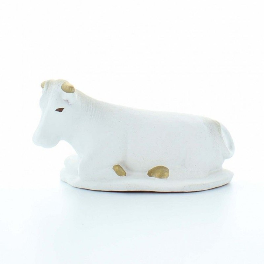 Palais du Rosaire Decoration De Noel | Boeuf : Santon De Provence De 9 Cm, Style Epure
