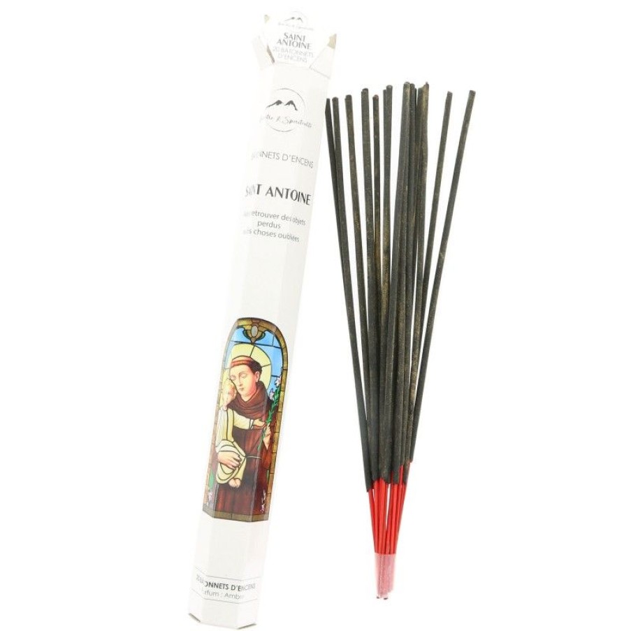 Palais du Rosaire Encens En Batonnets | 120 Batonnets D'Encens De Saint Antoine Et Une Priere