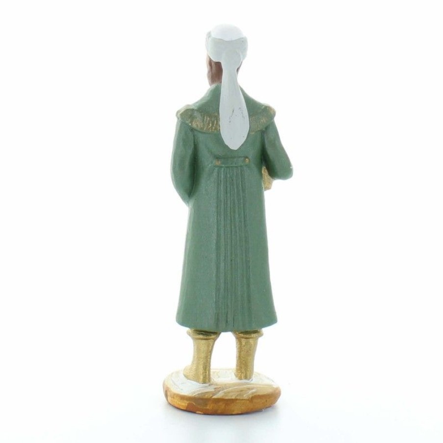Palais du Rosaire Decoration De Noel | Gaspard : Santon De Provence De 9 Cm, Colore A La Main