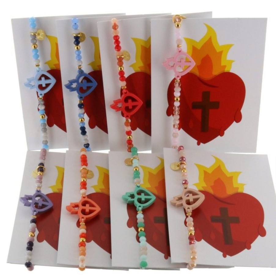 Palais du Rosaire Bracelet Fantaisie | Bracelet Du Sacre Coeur De Jesus
