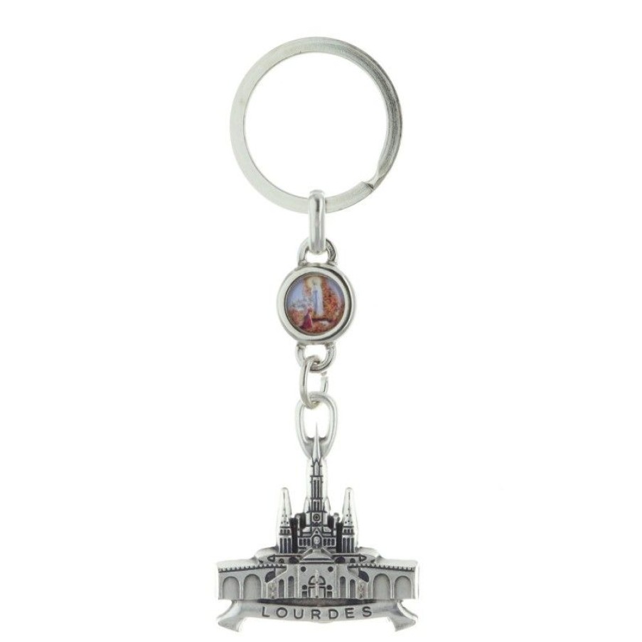Palais du Rosaire Porte&Cles | Porte-Cles Representant La Basilique De Lourdes
