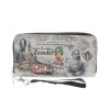 Palais du Rosaire Porte&Feuille | Porte Monnaie Rectangle A Zip Et Apparition De Lourdes