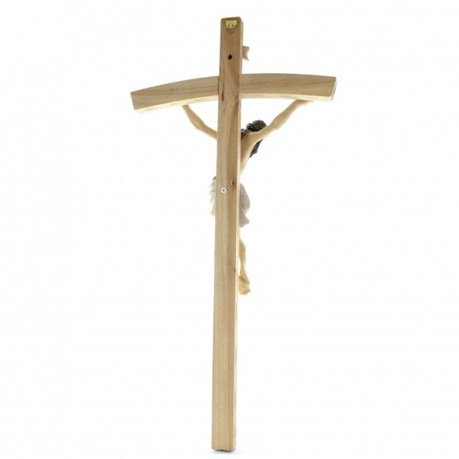 Palais du Rosaire Croix Religieuse | Crucifix En Resine 54 Cm