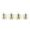 Palais du Rosaire Bougie Votive | Lot De 4 Bougies De La Vierge Noire De 5,5X6Cm